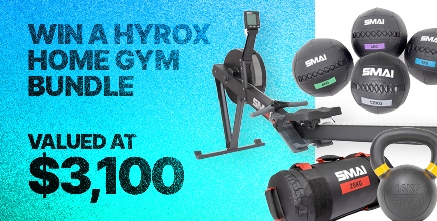 Harry Hyrox prize pack, valued at $3,100 AUD