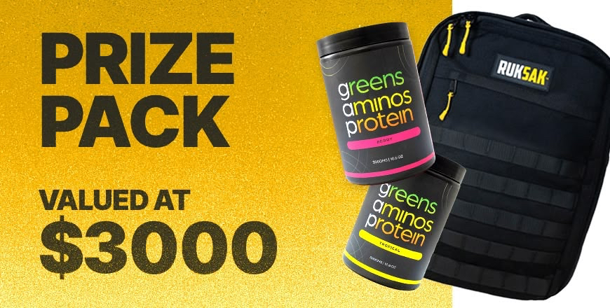 Harry's Search 4 Hurt prize pack, valued at $3,000 AUD