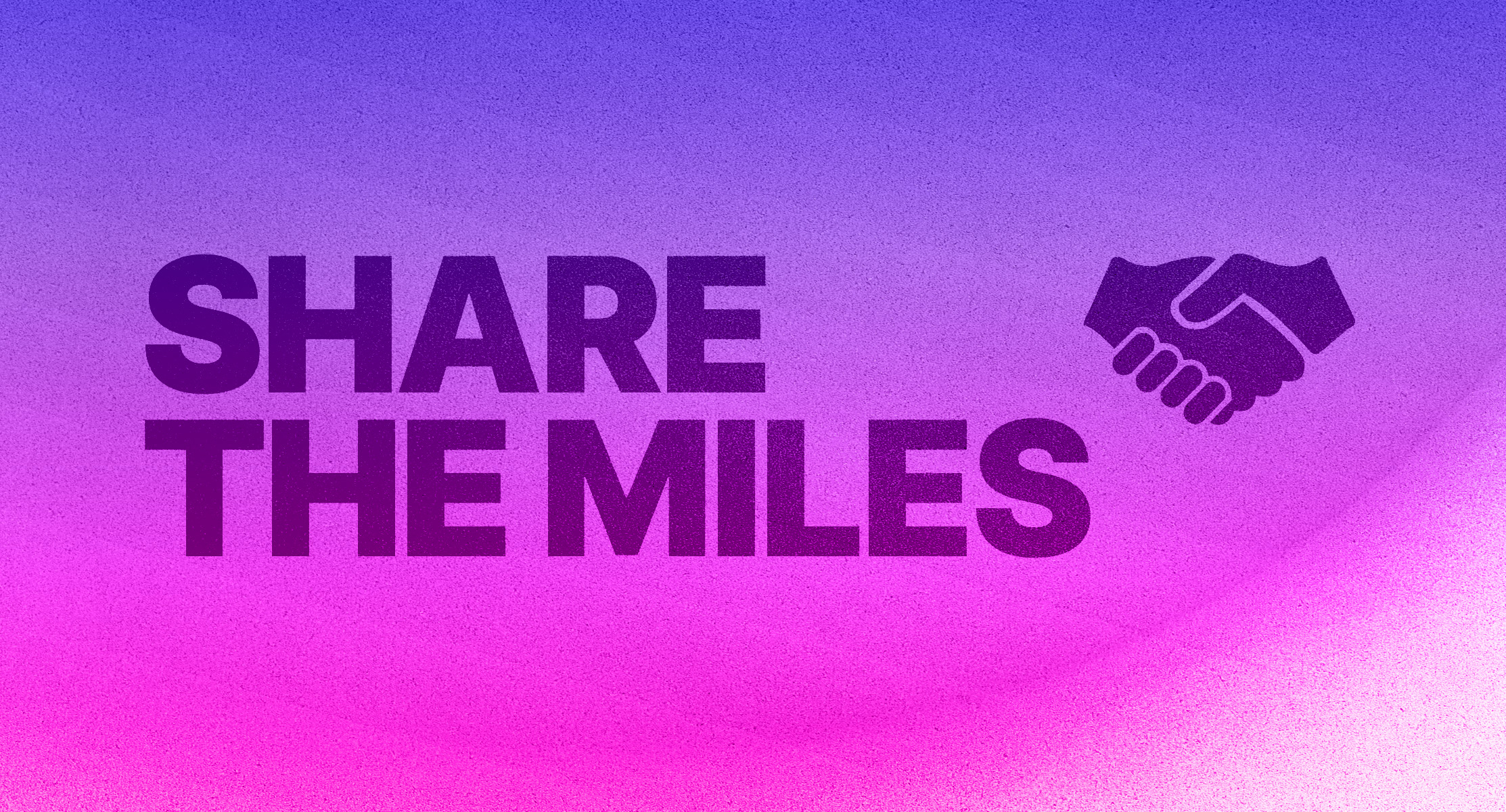 Share the Miles Challenge
