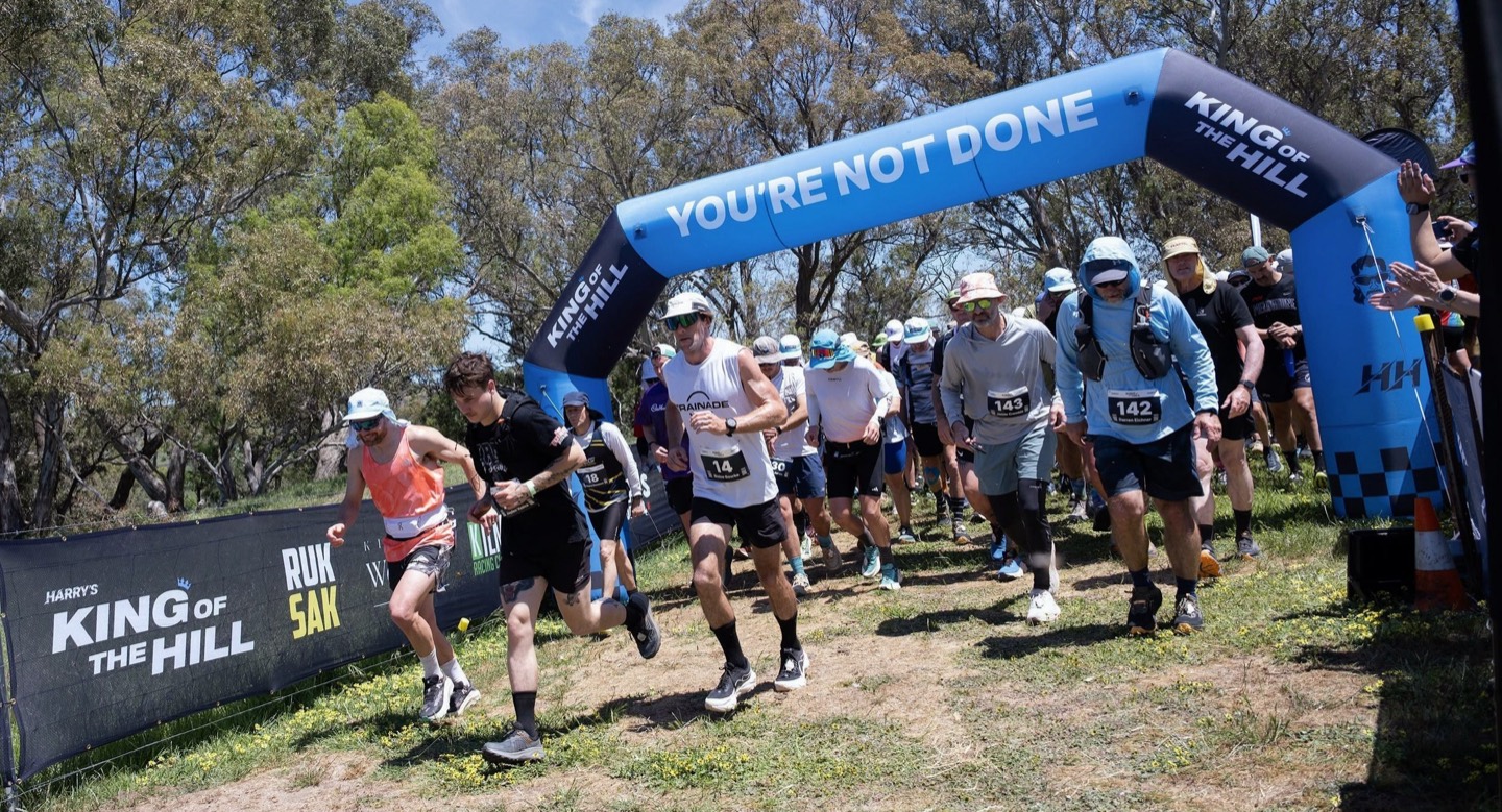 Hardcore Harry's event athletes in action