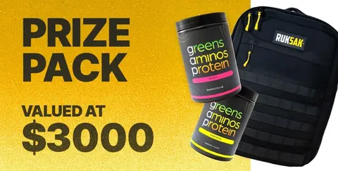 Harry's Search 4 Hurt prize pack, valued at $3,000 AUD