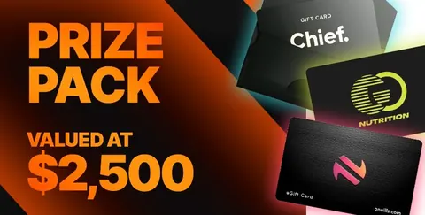 Strava Art prize pack, valued at $2,500 AUD