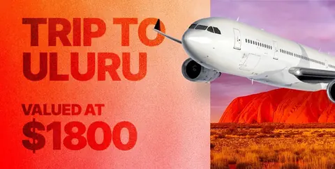 Uluru Circuit prize pack, valued at $1,800 AUD