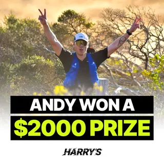 Andy won a $2,000 prize