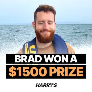 Brad, Harry's Challenge winner