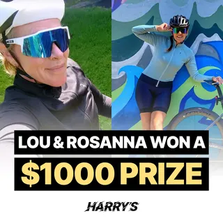 Lou and Rosanna, Harry's Challenge winners